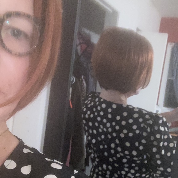 Chemise porte-feuille péplum MÉDIUM - Picture 3 of 4